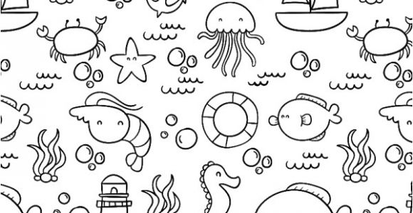 Image Fond Marin Coloriage Coloriage Les Fonds Marins Cute Illustration