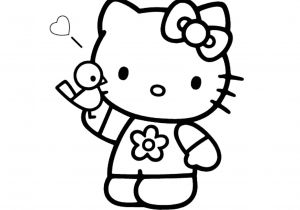 Image Hello Kitty Coloriage Coloriage De Hello Kitty Paques