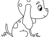 Imprimer Coloriage De Chien Dessin De Chiot Trop Mignon
