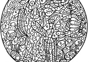 Imprimer Des Coloriages Magiques Maternelle Coloriage Magique "poisson Au Parapluie"