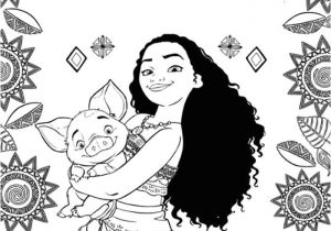 Imprimer Un Coloriage De Vaiana Coloriages Gratuits   Imprimer Vaiana Et Maui