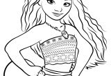 Imprimer Un Coloriage De Vaiana Print Moana Waialiki Disney Coloring Pages