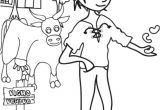 Jack Et Le Haricot Magique Coloriage Jack Vend Sa Vache Contre Des Haricots Magiques Coloriages De Jack