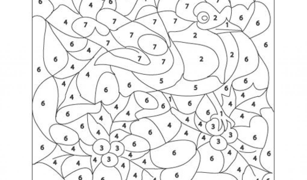 Jeux Coloriage Avec Chiffres Coloriage Colorie La Couleur Qui
