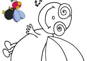 Jeux De Coloriage Avec Modele Imprimer Le Coloriage Avec Modèle Drôle De Mouche Tête à