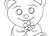 Jeux De Coloriage Avec Modele Imprimer Le Coloriage Nounours Bleu Avec Modèle Tête à