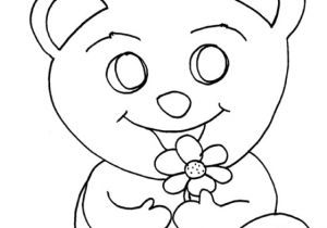 Jeux De Coloriage Avec Modele Imprimer Le Coloriage Nounours Bleu Avec Modèle Tête à