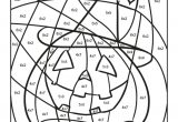 Jeux De Coloriage D Halloween Un Jeu De Coloriage Magique à Colorier Représentant Une