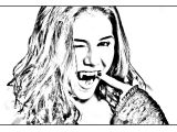 Jeux De Coloriage De Chica Vampiro Chica Vampiro Daisy Tape La Pose Coloriage Chica Vampiro