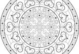 Jeux De Coloriage De Mandala Gratuit Colorbinge Mandalas Adult Coloring Pages Pinterest