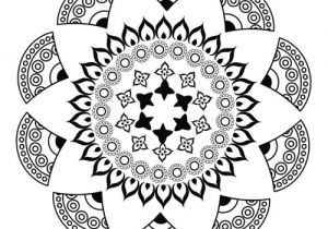 Jeux De Coloriage De Mandala Gratuit Mandala N°7 En Coloriage   Imprimer Magicmaman