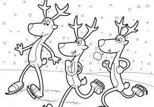 Jeux De Coloriage De Noël Nom Rennes Du Pere Noel