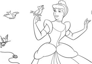 Jeux De Coloriage De Princesse Cendrillon Bird Coloriage Princesse Cendrillon Et Ses Amis
