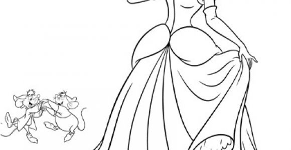 Jeux De Coloriage De Princesse Cendrillon Dessin A Colorier Cendrillon
