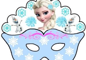 Jeux De Coloriage De Reine Des Neiges Masque Reine Des Neiges Elsa Olaf