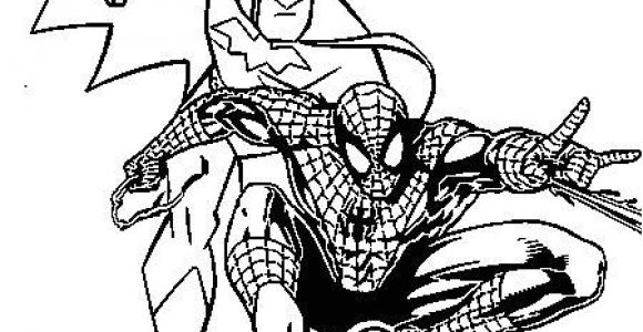 Jeux De Coloriage De Spiderman Et Batman Coloriage Batman A Imprimer Gratuit