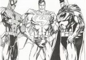 Jeux De Coloriage De Spiderman Et Batman Superman Dessin Noir Et Blanc