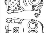 Jeux De Coloriage Des Minions Despicable Me 2 Minion 8 Two Minions Standing Coloring Page