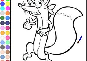 Jeux De Coloriage Fr Jeu Coloriage Chiper Le Renard Gratuit
