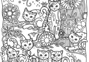 Jeux De Coloriage Gratuit Pour Adulte Animaux Plein Chats Chats Coloriages Difficiles Pour Adultes