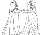 Jeux De Coloriage La Reine Des Neiges En Ligne Coloriage Princesse Reine Des Neiges