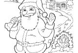 Jeux De Coloriage Papa Noel Le P¨re No L Tr¨s Heureux D Avoir Distribué Les Cadeaux Aux Enfants