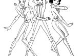 Jeux De Coloriage totally Spies Gratuit Coloriage totally Spies A Colorier Jecolorie