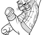 Kung Fu Panda Coloriage Coloriage Kung Fu Panda Shifu A Imprimer Gratuit Clip Art