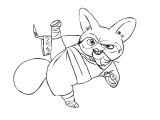 Kung Fu Panda Coloriage Coloriage Kung Fu Panda Shifu A Imprimer Gratuit Clip Art