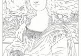 La Joconde Coloriage Coloriage Peinture La Joconde Con La Joconde Dessin Colorier Download