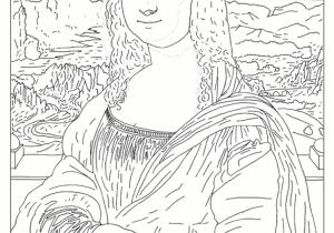 La Joconde Coloriage Coloriage Peinture La Joconde Con La Joconde Dessin Colorier Download
