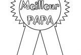 Le Meilleur Du Coloriage Medaille Meilleur Papa A Colorier