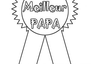 Le Meilleur Du Coloriage Medaille Meilleur Papa A Colorier