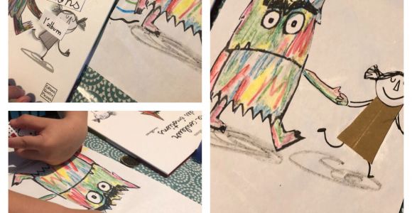 Le Monstre Des émotions Coloriage Notre Beau Projet En Couleurs Et En émotions – La Cigale