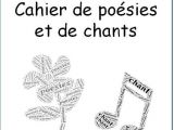 Leçon De Coloriage Poésie Pages De Garde Des Cahiers Ce1
