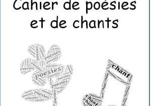 Leçon De Coloriage Poésie Pages De Garde Des Cahiers Ce1