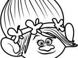 Leo Et Popi Coloriage Princess Poppy From Trolls Coloring Page