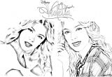 Les Coloriages De Violetta Pour Imprimer Ce Coloriage Gratuit Coloriage Violetta Saison 3