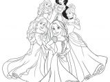 Les Princesse Disney Coloriage Coloriages Disney Princesses Avec Jasmin Raiponce Ariel