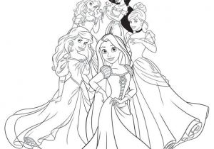 Les Princesse Disney Coloriage Coloriages Disney Princesses Avec Jasmin Raiponce Ariel