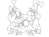 Les Trois Brigands Coloriage Coloriages Coloriage Des 3 Brigands Grigou Rapiat Et