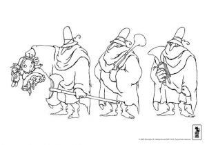 Les Trois Brigands Coloriage Coloriages Coloriage Les Trois Brigands De Tiffany Fr