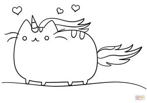 Licorne Arc En Ciel Coloriage Coloriage Chat Licorne Kawaii Coloriages Imprimer Gratuits