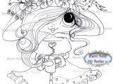Livre Coloriage A Telecharger Instant Download Digital Digi Stamps Big Eye Big Head Dolls Digi
