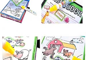 Livre Coloriage Stylo Eau Bonjouree Livre De Dessin à Eau Magique Coloriage Stylo