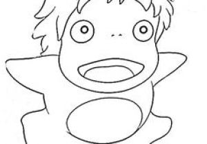 Livre Coloriage totoro Ponyo sosuko Anime Club