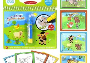 Livre De Coloriage à L Eau Livre De Coloriage à L Eau Bébé Bougeotte