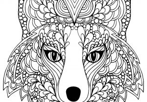Livre De Coloriage A Telecharger Coloring Page Beutiful Fox Head Free to Print