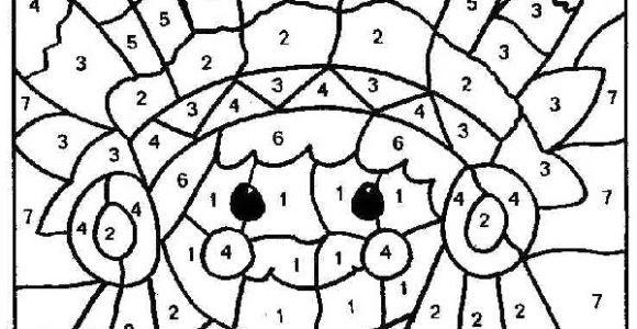 Livre De Coloriage Avec Des Chiffres Activités Imprimables Couleur Les Zones Indiquées 13