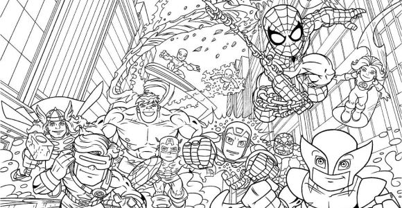 Livre De Coloriage Marvel Coloriage Avengers Mini Iron Man Spiderman Captain America